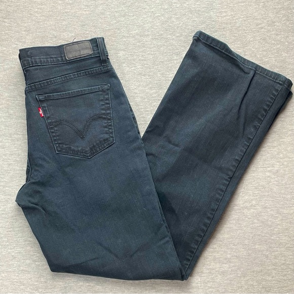 Levi's Denim - Levi’s 512 Bootcut Women’s Perfectly Slimming Black Jeans 29x29